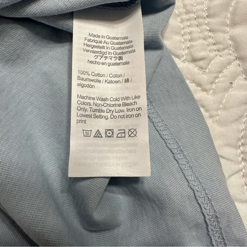 NWT J.Crew Men’s Blue tee shirts with Tailgate crew on front & picture on back.